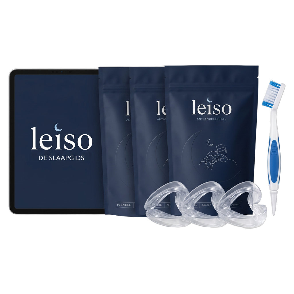Gezinsset met e-book en borstel